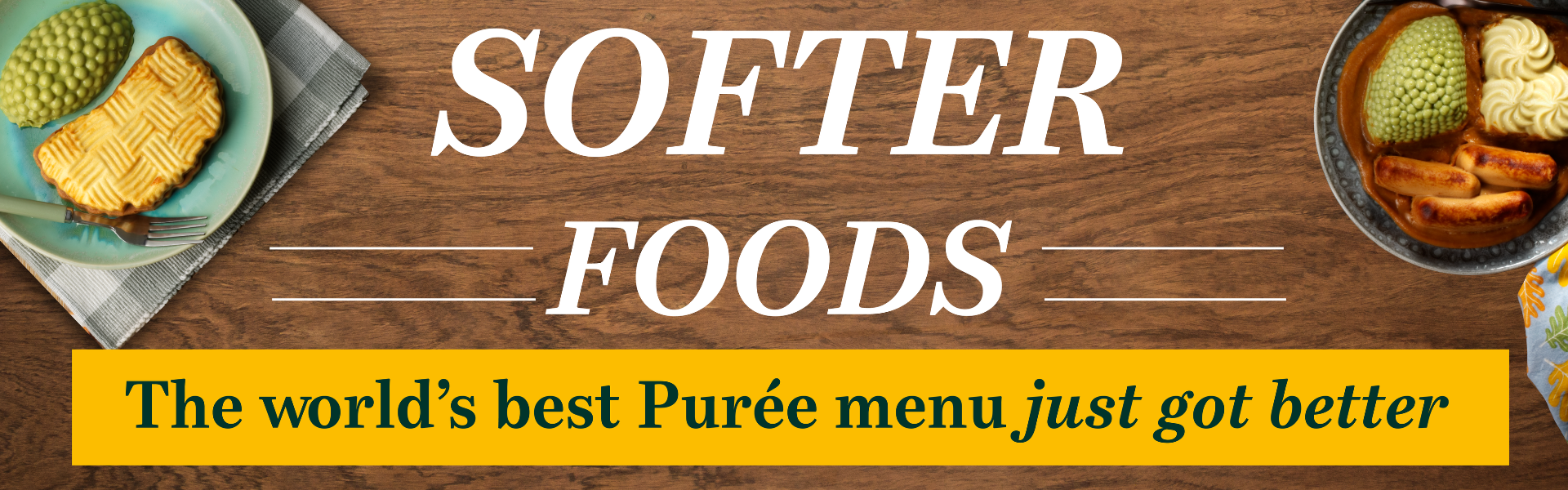 Our new autumn menu