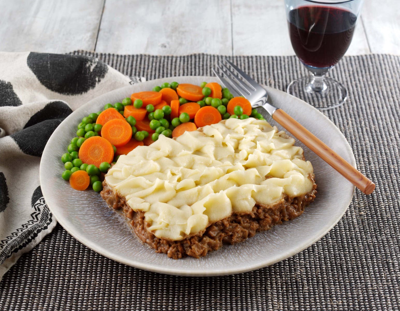 Close-up shepherd's pie