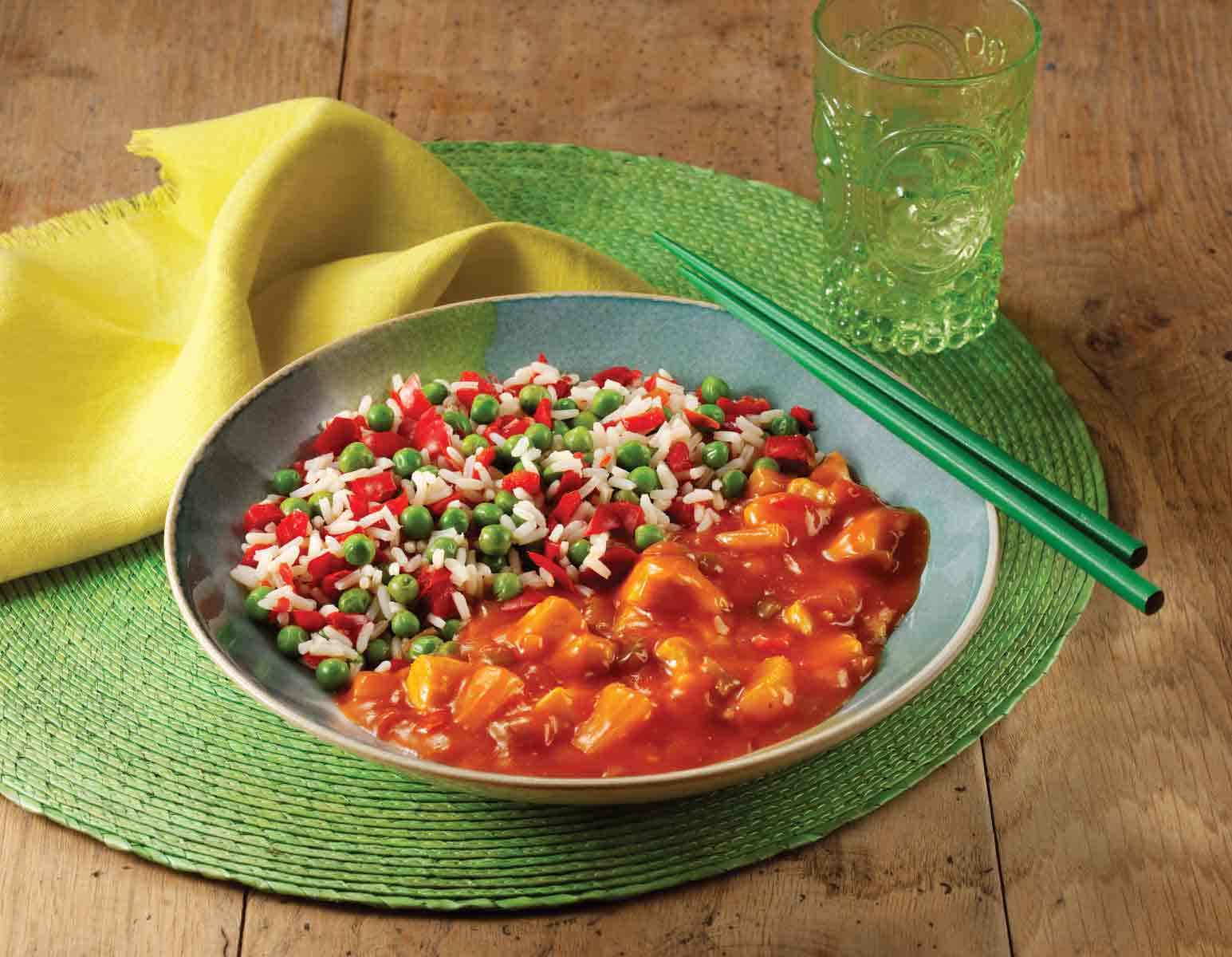 Sweet and sour chicken